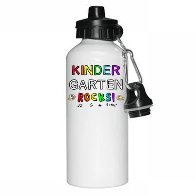 Kindergarten Rocks Aluminum Water Bottle