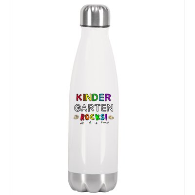 Kindergarten Rocks Stainless Steel Insulated Water Bottle