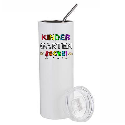 Kindergarten Rocks Stainless Steel Tumbler