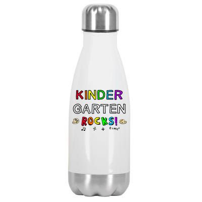 Kindergarten Rocks Stainless Steel Insulated Water Bottle