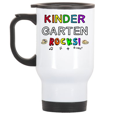 Kindergarten Rocks Stainless Steel Travel Mug