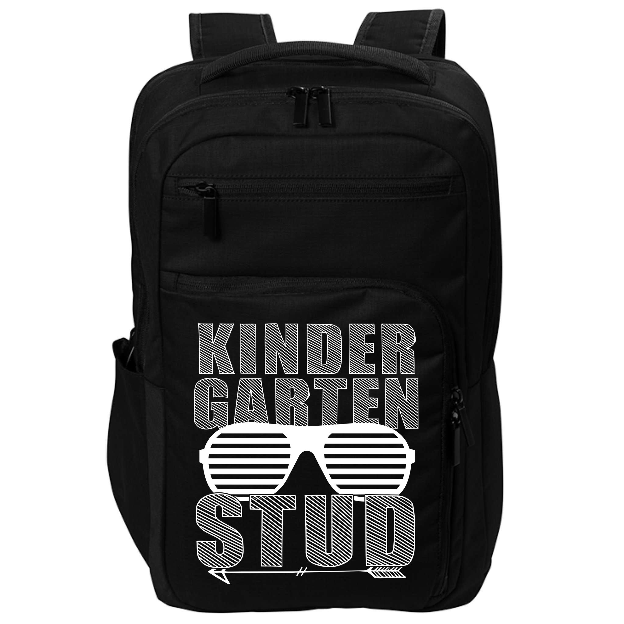 Kindergarten Stud Funny School Impact Tech Backpack