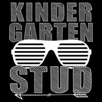 Kindergarten Stud Funny School Impact Tech Backpack