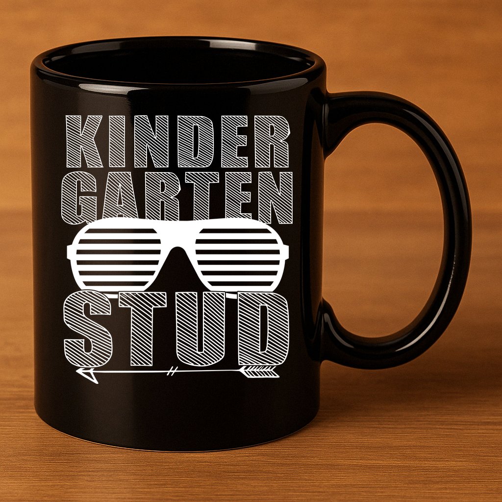 Kindergarten Stud Funny School 11oz C Handle Ceramic Mug