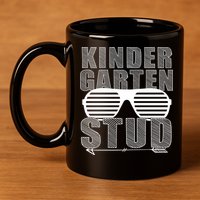 Kindergarten Stud Funny School 11oz C Handle Ceramic Mug