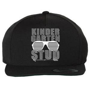 Kindergarten Stud Funny School Wool Snapback Cap