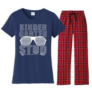 Kindergarten Stud Funny School Women's Flannel Pajama Set