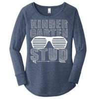 Kindergarten Stud Funny School Women's Perfect Tri Tunic Long Sleeve Shirt