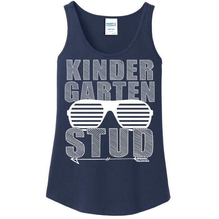 Kindergarten Stud Funny School Ladies Essential Tank