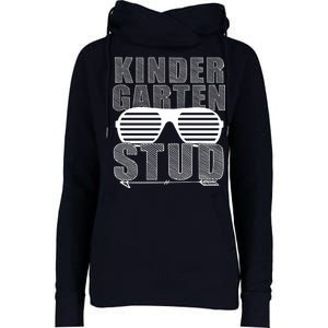 Kindergarten Stud Funny School Womens Funnel Neck Pullover Hood