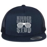 Kindergarten Stud Funny School Flat Bill Trucker Hat