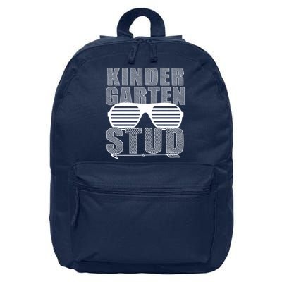 Kindergarten Stud Funny School 16 in Basic Backpack