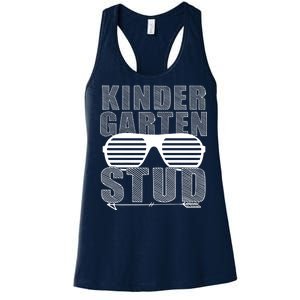 Kindergarten Stud Funny School Women's Racerback Tank