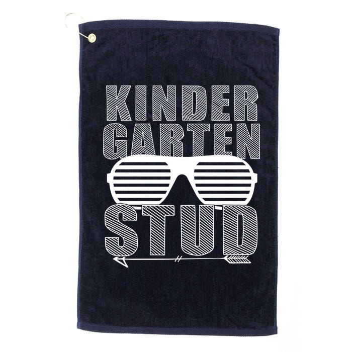 Kindergarten Stud Funny School Platinum Collection Golf Towel