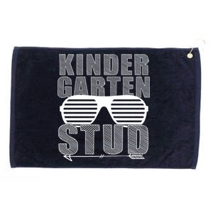 Kindergarten Stud Funny School Grommeted Golf Towel