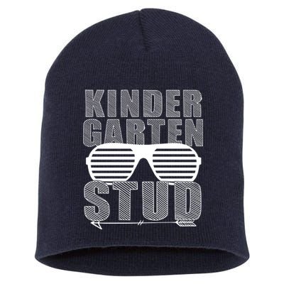 Kindergarten Stud Funny School Short Acrylic Beanie