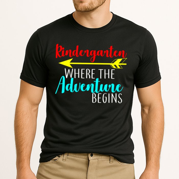 Kindergarten Where The Adventure Begins Cooling Performance Crew T-Shirt