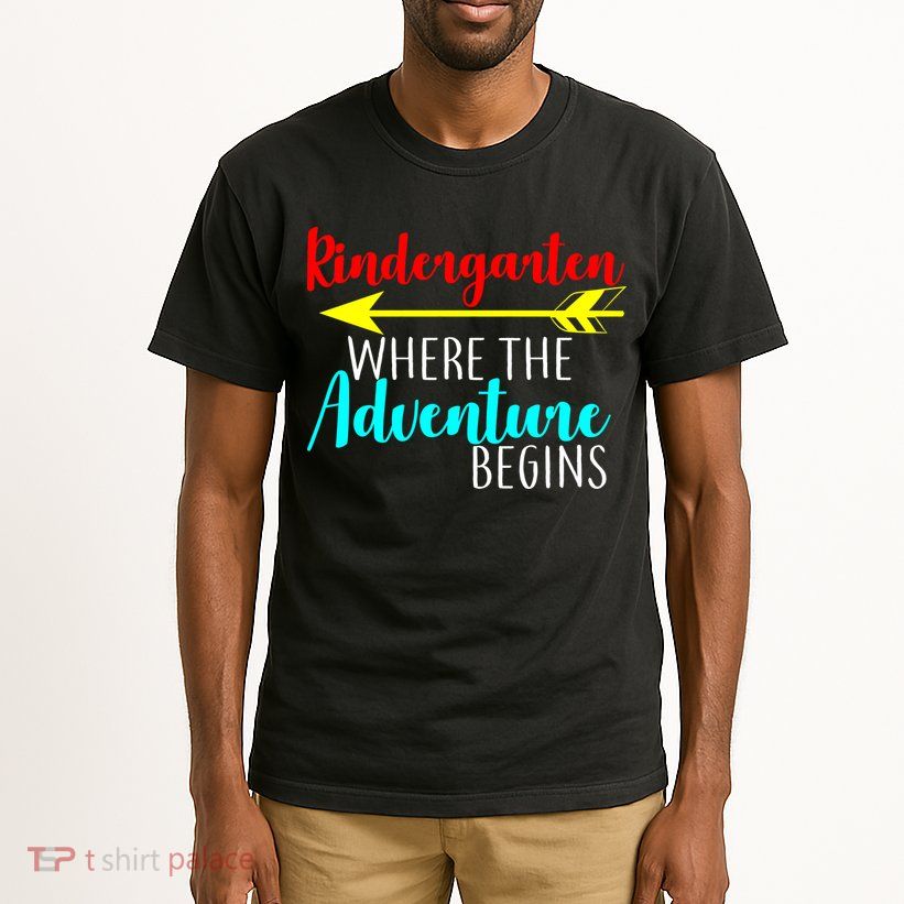 Kindergarten Where The Adventure Begins Tall T-Shirt