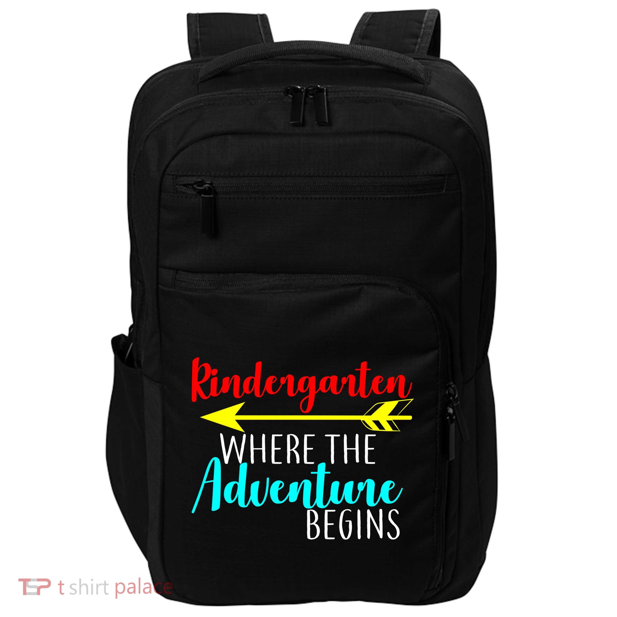 Kindergarten Where The Adventure Begins Impact Tech Backpack
