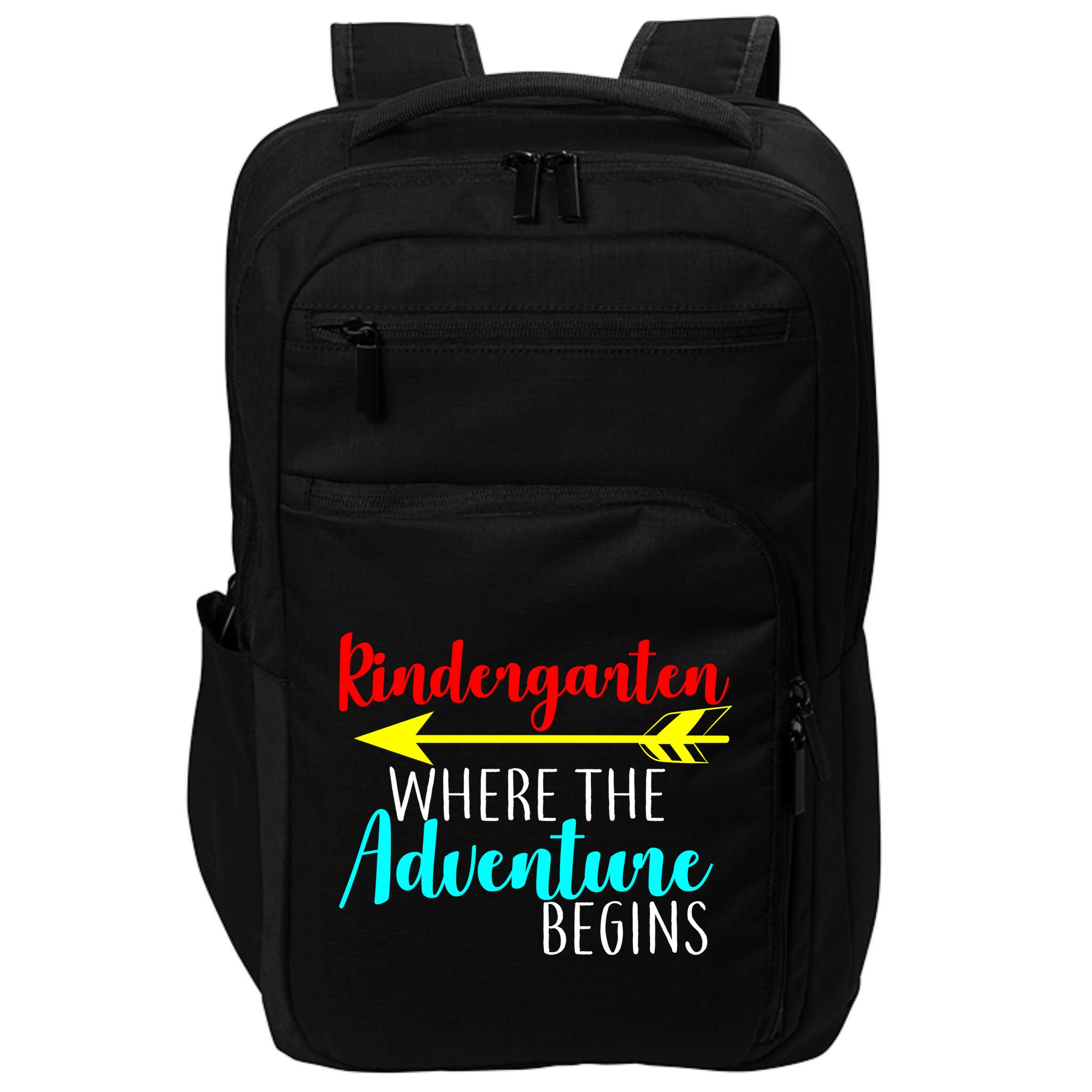 Kindergarten Where The Adventure Begins Impact Tech Backpack