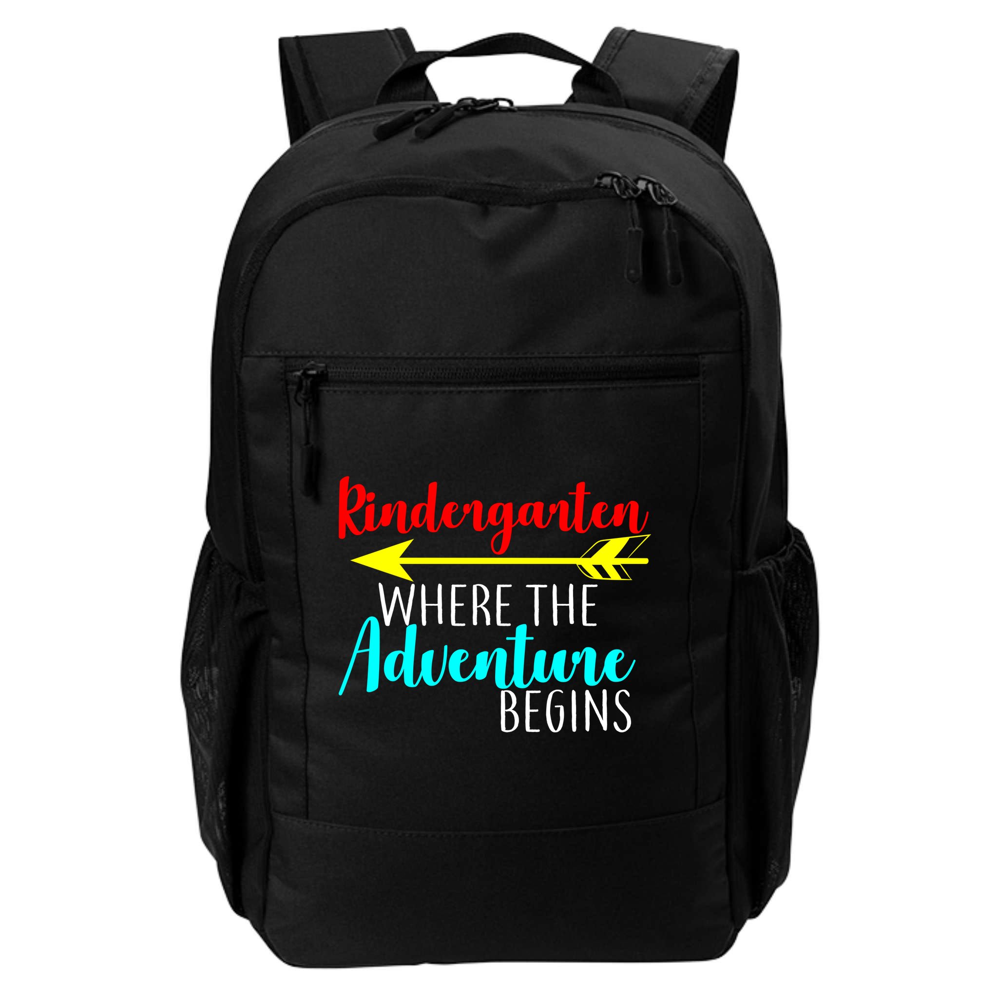 Kindergarten Where The Adventure Begins Backpack