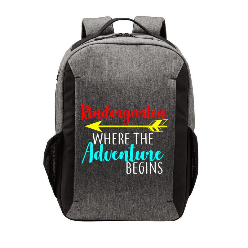 Kindergarten Where The Adventure Begins Vector Backpack