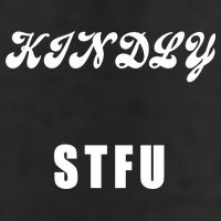 Kindly STFU Funny Offensive Sayings Adult Drive Performance Visor