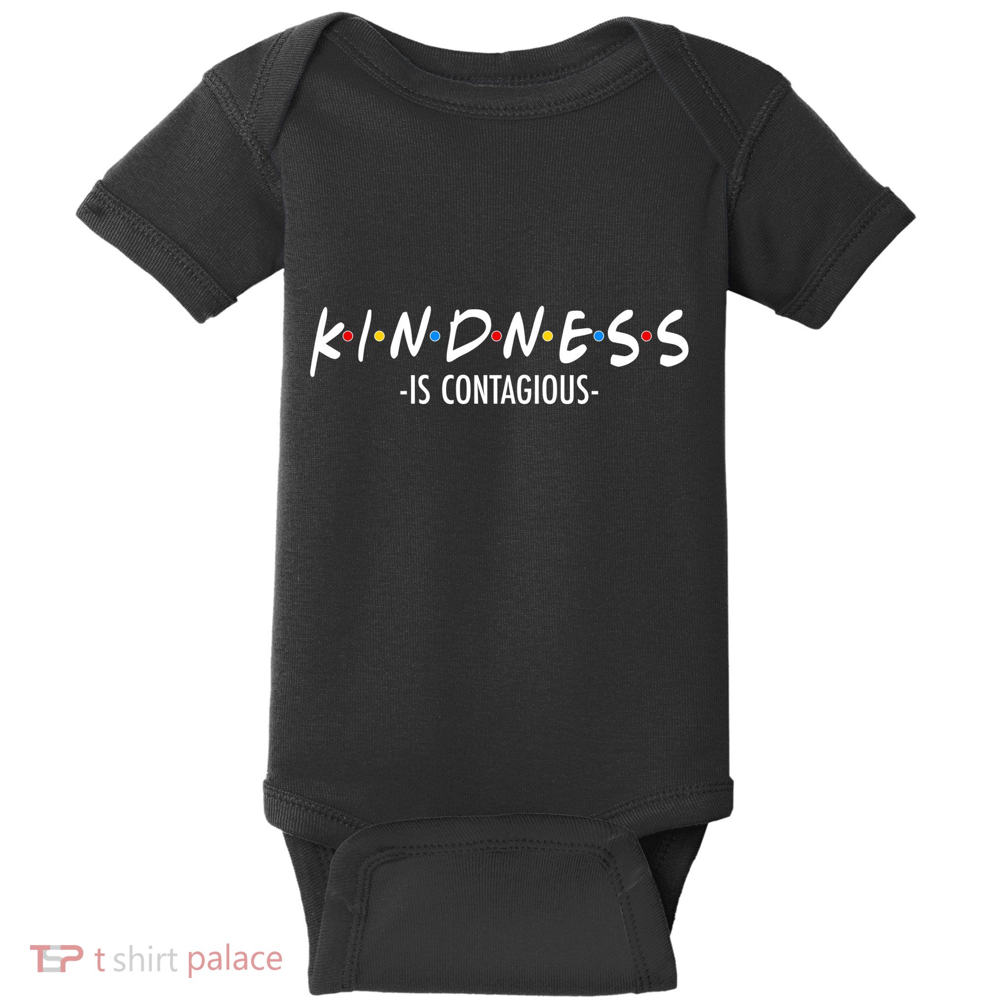 Kindness Is Contagious Baby Bodysuit