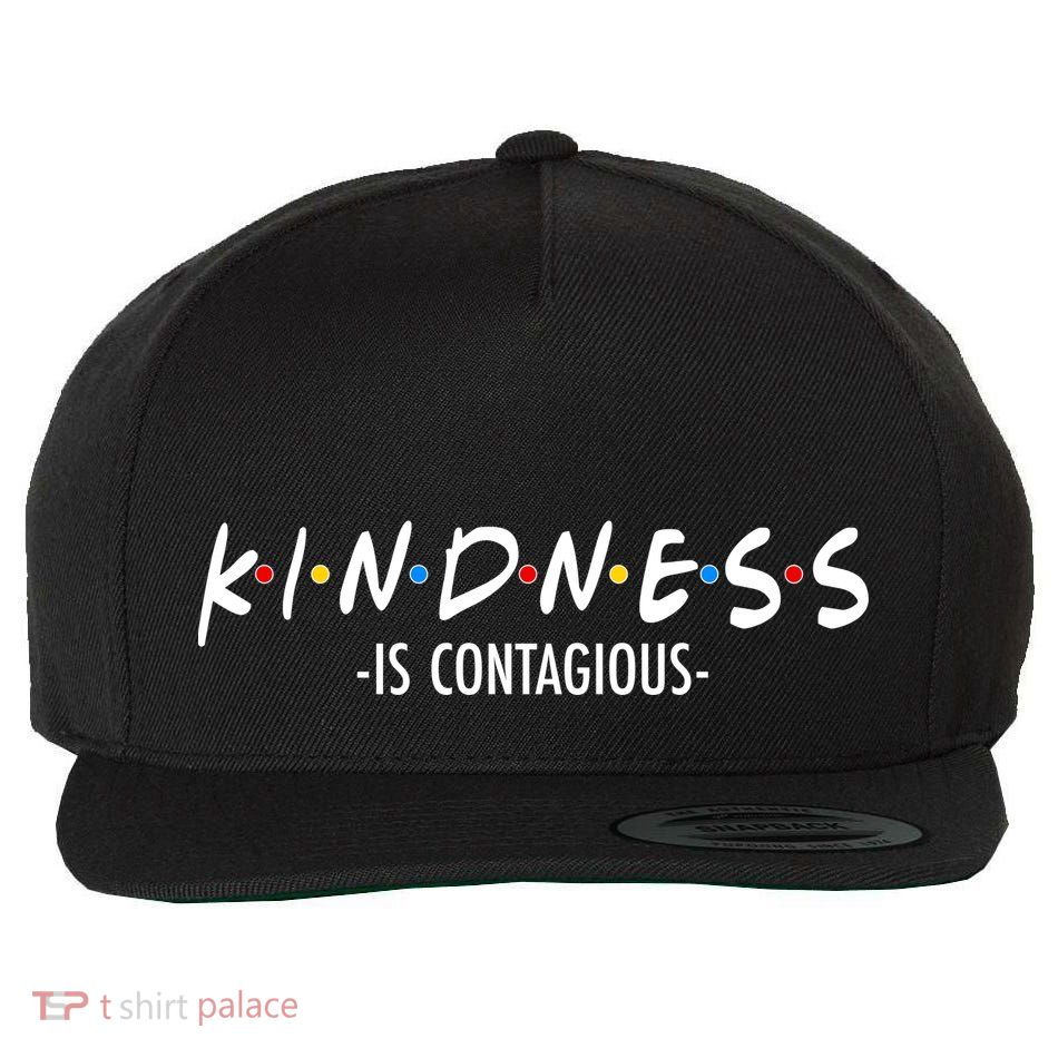 Kindness Is Contagious Wool Snapback Cap