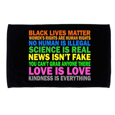 Kindness Is Everything Love Is Love Microfiber Hand Towel