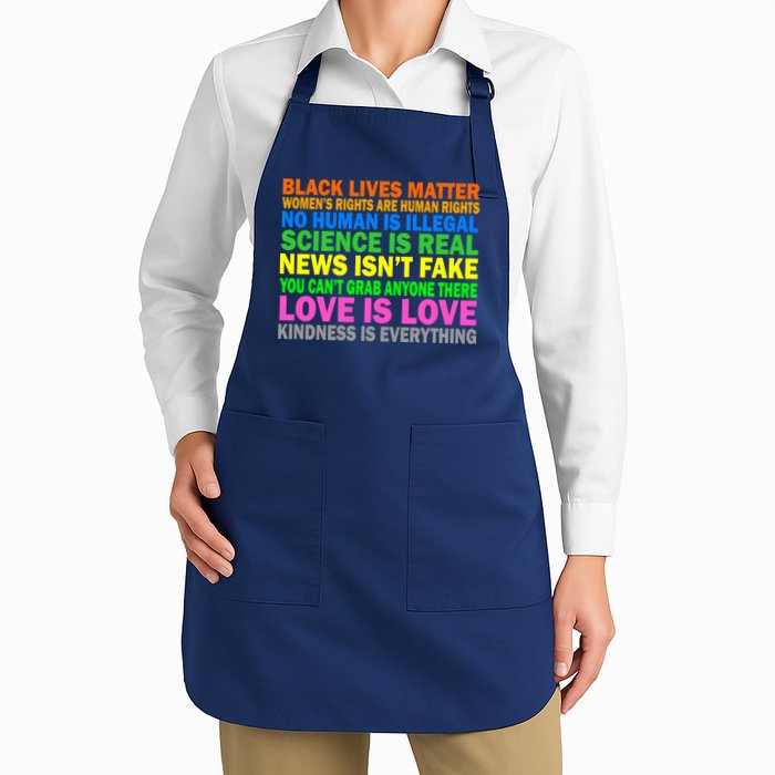 Kindness Is Everything Love Is Love Apron