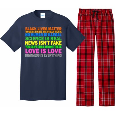 Kindness Is Everything Love Is Love Pajama Set