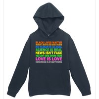 Kindness Is Everything Love Is Love Urban Pullover Hoodie