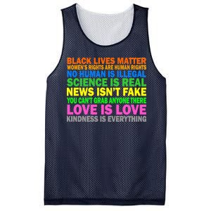 Kindness Is Everything Love Is Love Mesh Reversible Basketball Jersey Tank