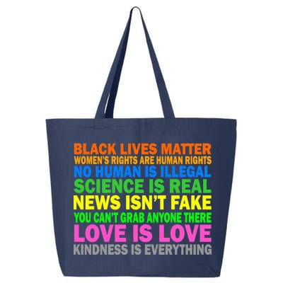 Kindness Is Everything Love Is Love 25L Jumbo Tote