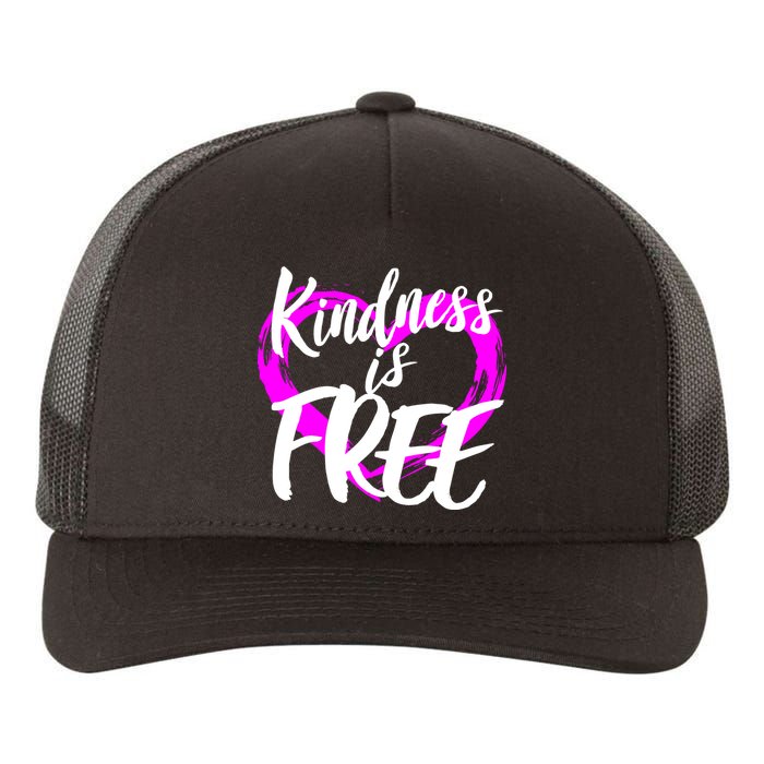 Kindness Is Free Yupoong Adult 5-Panel Trucker Hat