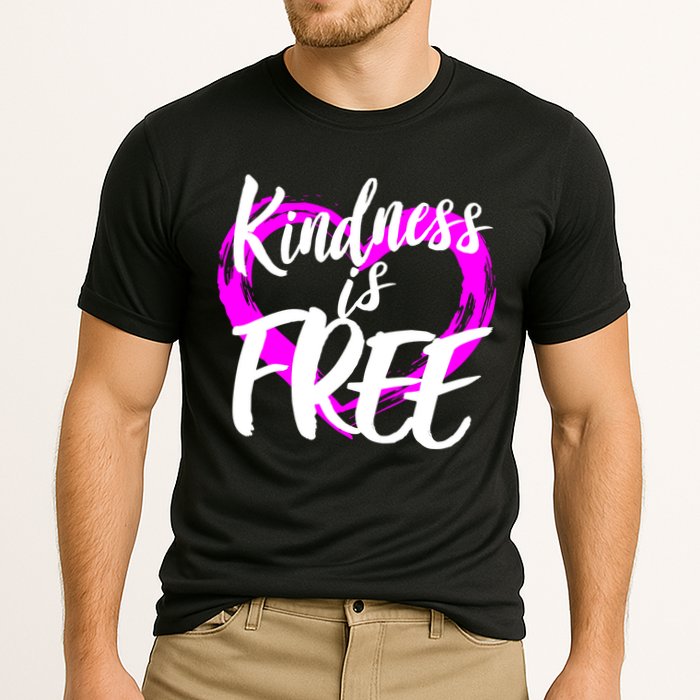Kindness Is Free Cooling Performance Crew T-Shirt