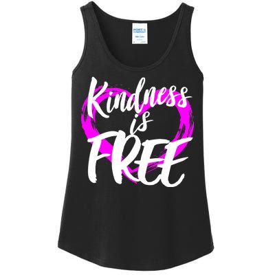 Kindness Is Free Ladies Essential Tank