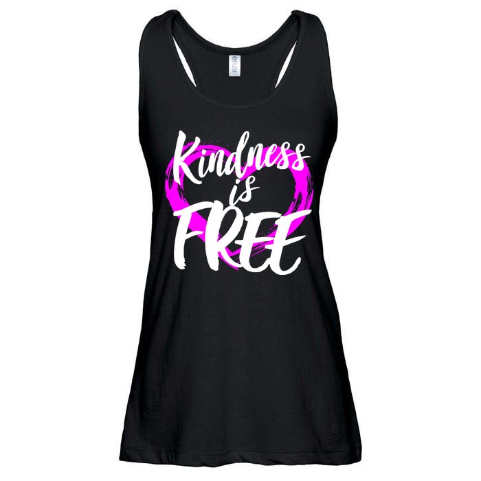 Kindness Is Free Ladies Essential Flowy Tank