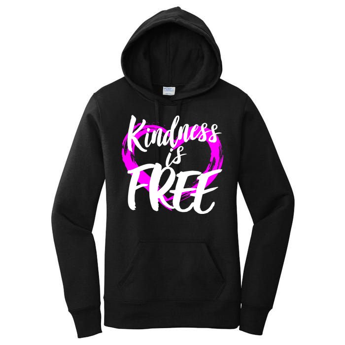 Kindness Is Free Women's Pullover Hoodie