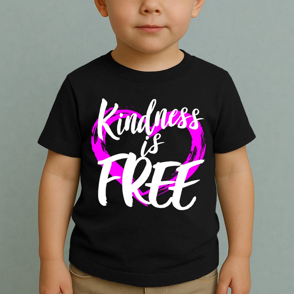 Kindness Is Free Toddler T-Shirt
