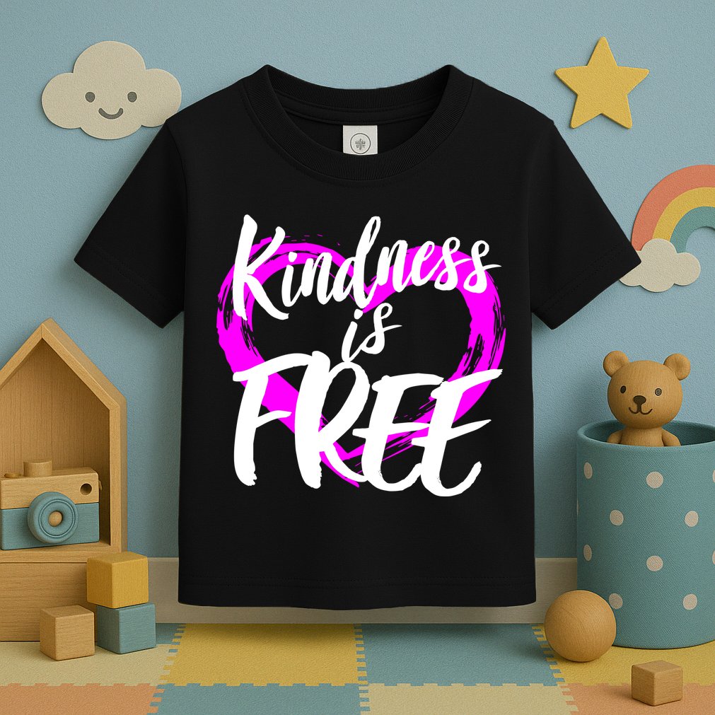 Kindness Is Free Toddler T-Shirt