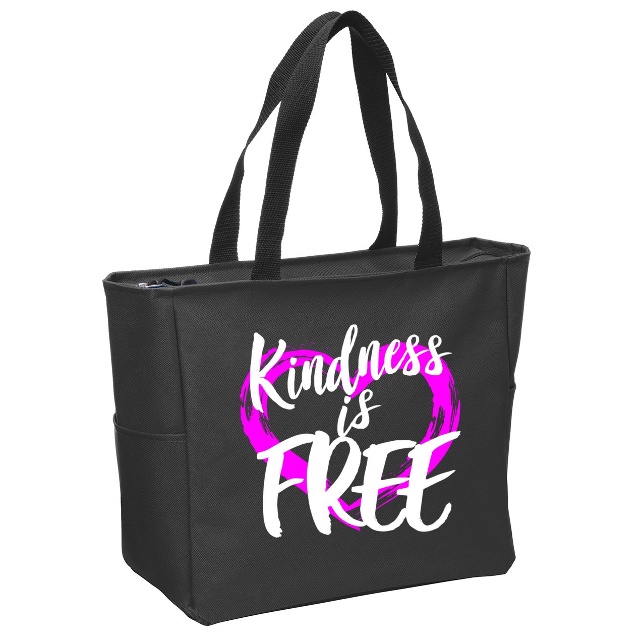 Kindness Is Free Zip Tote Bag