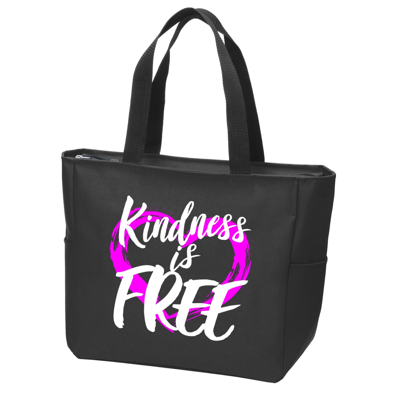Kindness Is Free Zip Tote Bag