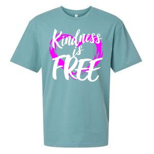 Kindness Is Free Sueded Cloud Jersey T-Shirt