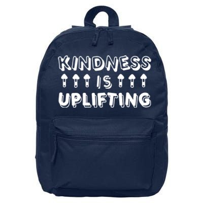 Kindness Is Uplifting 16 in Basic Backpack