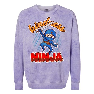 Kindness Ninja Colorblast Crewneck Sweatshirt