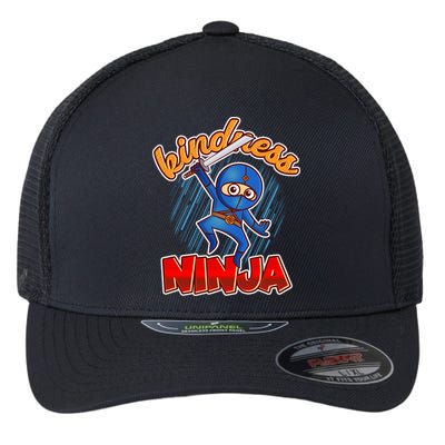 Kindness Ninja Flexfit Unipanel Trucker Cap