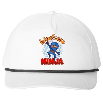 Kindness Ninja Snapback Five-Panel Rope Hat