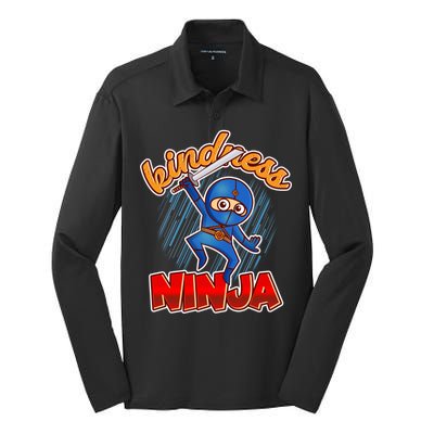 Kindness Ninja Silk Touch Performance Long Sleeve Polo